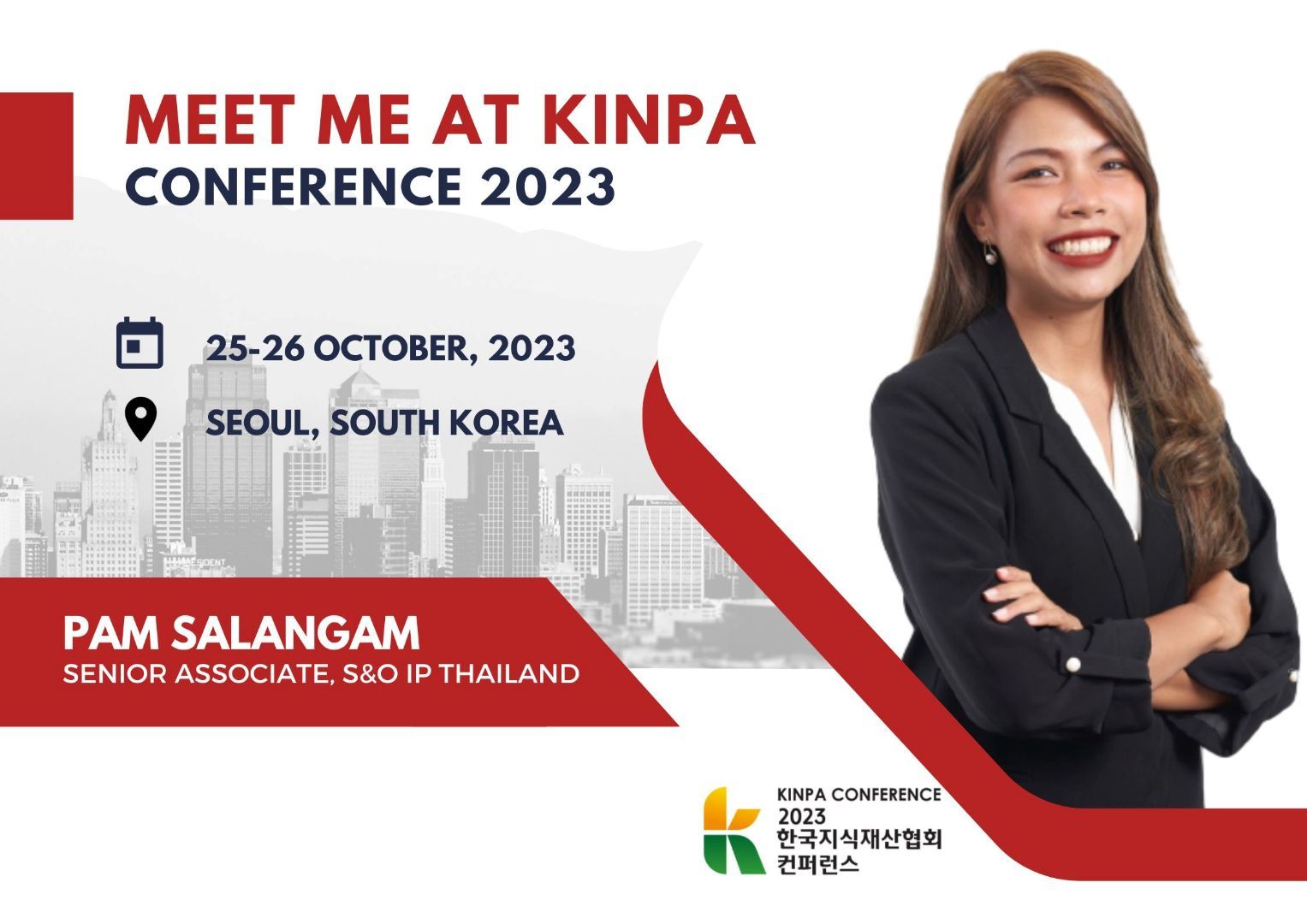 Meet at the KINPA Conference 2023 in Seoul, South Korea